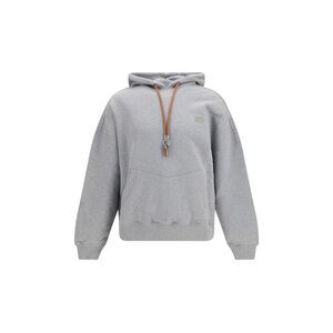 Loewe Men Hooded Sweatshirt With Drawstring And Keyring